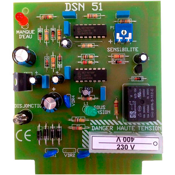 COFFRET DE PROTECTION ET MANQUE D'EAU DSN 52/25T (NC)