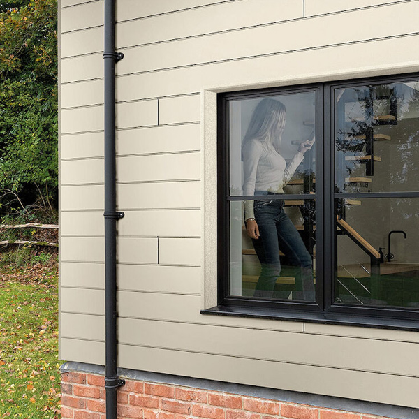 Lame de bardage Cedral Click finition Smooth - couleur Blanc craie C07 - ép.12,0 MM - 186 MM x 3600 MM