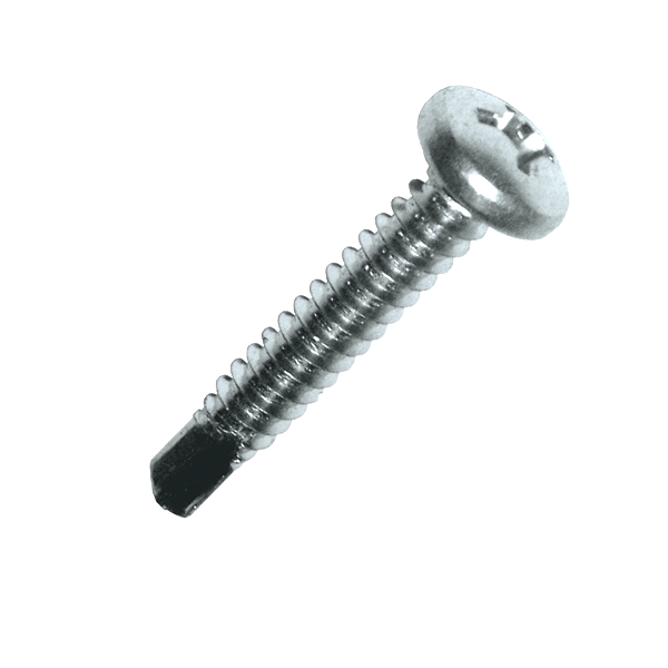 Vis autoperceuse acier zingue tete cylindrique empreinte cruciforme 3.9x025 - boîte de 500