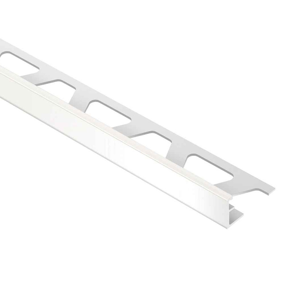 Baguette d'angle pour carrelage Schlüter Jolly PVC Blanc  - Hauteur 8,0 MM - Longueur 2,50 M