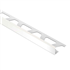 Baguette d'angle pour carrelage Schlüter Jolly PVC Blanc  - Hauteur 8,0 MM - Longueur 2,50 M
