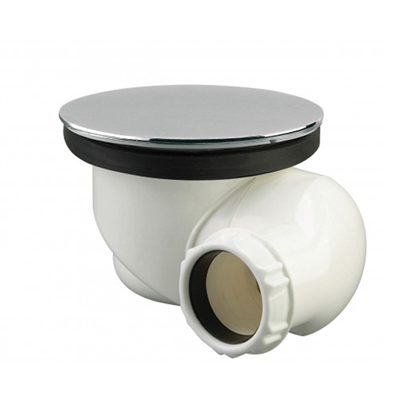 Bonde de douche receveur goulue Ø 90 mm - Sortie orientable Ø 40 mm - Noyon et Thiebault - ABS