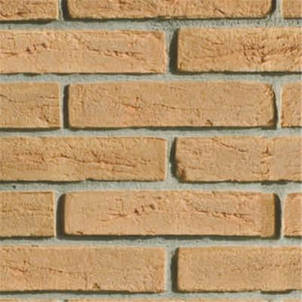 Plaquette de parement moulée main Terreal - 25 CM x 5,5 CM - ép.25 MM - Rosato Terrae