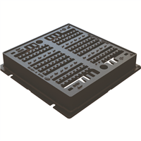 GRILLE PMR PLATE 40X40 PR BOITE OL 30 JOINTS PE