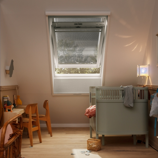 Store extérieur pare-soleil Velux MHL pour fenêtre de toit - Gris foncé RAL 5060 - Largeur 94,0 cm
