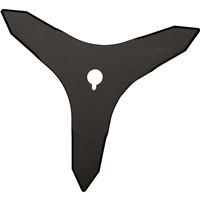 Lame à 3 dents pour débroussailleuse Makita diamètre 255 mm alésage 20 mm