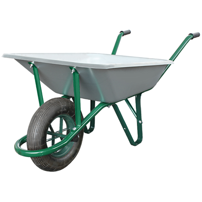 Brouette à roue gonflable Altrad 5361 - capacité 100 litres - charge 180 kg max - roue Ø 400 mm