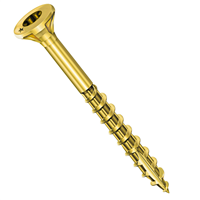 Vis bois et agglo Rocket en acier bichromaté tête fraisée empreinte Torx - 4,0 MM x 45,0 MM/30,0 MM - Vybac de 150