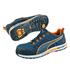 Chaussure de sécurité S3 Puma Crosstwist Low – orange et bleu – Taille 40