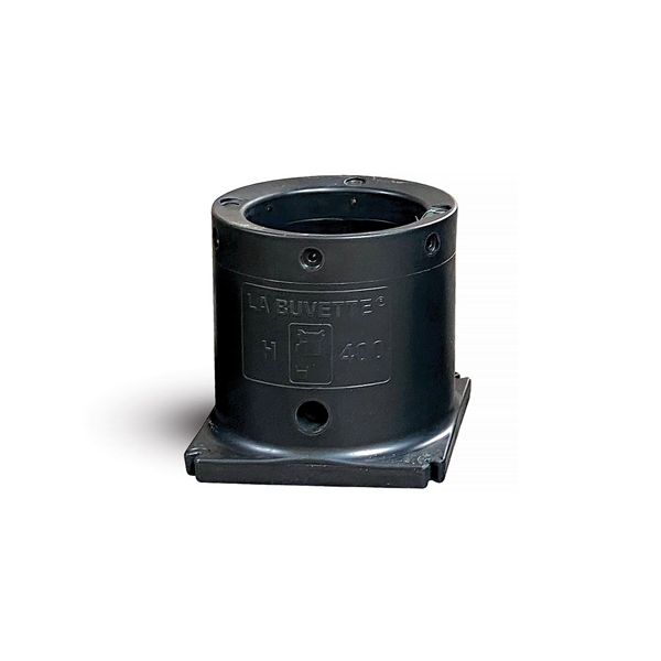 Buse isolée en PE pour abreuvoirs antigel - Double paroi en mousse PU - Hauteur 400,00 mm