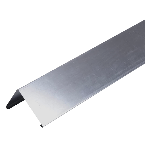 Faîtage simple à 90° en zinc Naturel VMZINC avec pinces - développé de 333 MM - ép. 0.65 MM - 2 M