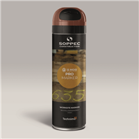 Traceur de chantier PROMARKER marron non fluorescent durée 12 mois 500 ml