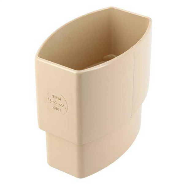 Manchette mâle/femelle pour tube de descente ovoïde 90x56 - Sable