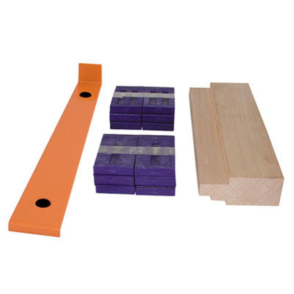 Ensemble d'accessoires pour pose parquets et sols stratifiés clipsables ou emboîtables - Edma