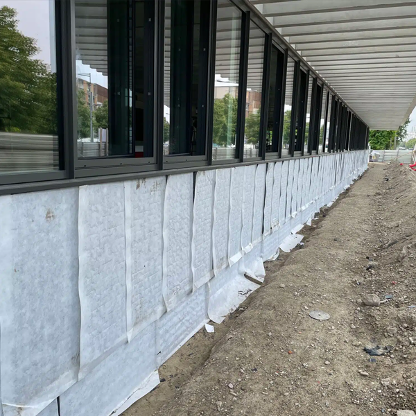 Panneau d'isolation et de drainage pour parois enterrées - Cellodrain Ultra - R= 3,20 m².K/W - 1,25 M x 0,60 M - ép. 100,00 MM