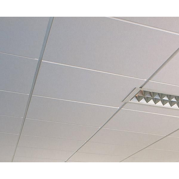 Dalle de plafond acoustique Rockfon Ekla blanche et lisse - classe A - 600,0 MM x 600 MM - ép 20,00 MM