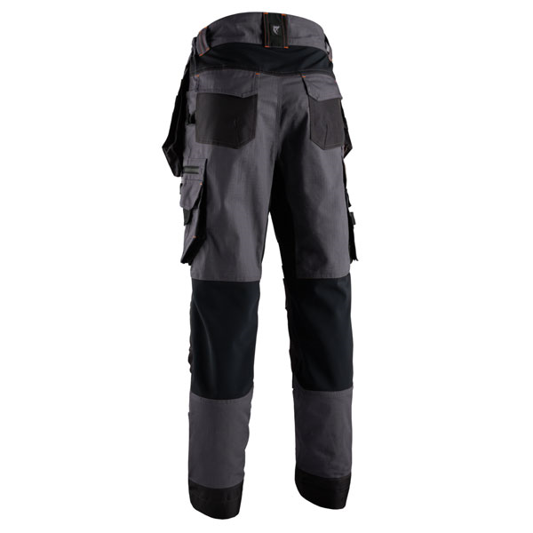 PANTA CRISTOBAL GRIS/CITROUILLE-XL