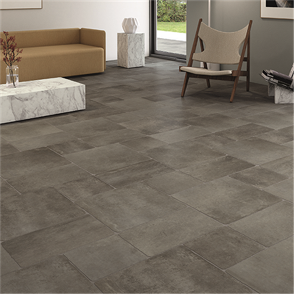 Carrelage sol intérieur effet pierre LOSA - Grigia - 30 cmx30 cm ép.9 mm