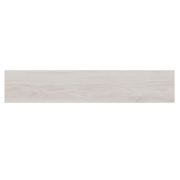 Plinthe carrelage effet parquet en grès cérame émaillé - Mywood - 60,0 CM x 10,0 CM - Bianco