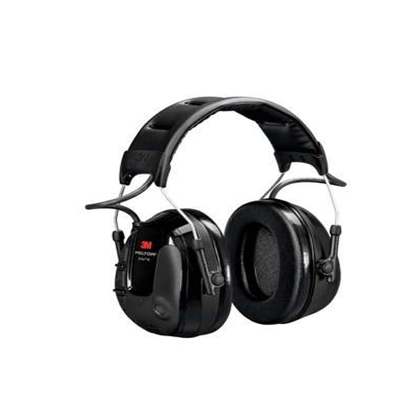 Casque antibruit à modulation sonore Protac III 32 DB noir avec serre tête