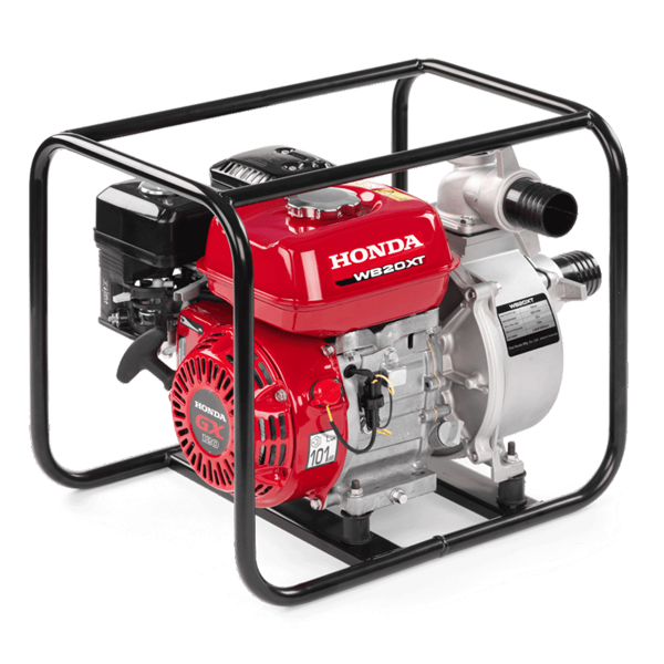 Motopompe thermique Honda pour eaux semi-chargées - WB 20 XT 4 DRX - 2600W - débit 37,2 m³/h - 3,2 bar