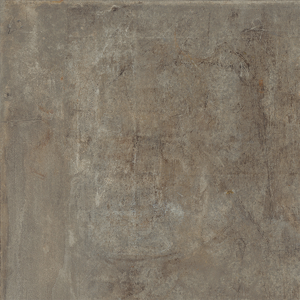 Carrelage sol intérieur effet métal - Atelier - Acier - 60 CM x 60.3 CM - ép. 10 MM