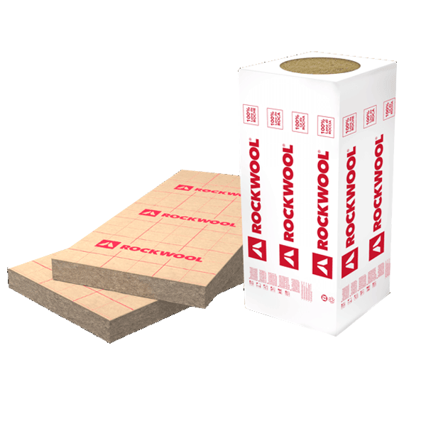 Panneau isolant en laine de roche pour combles aménagés - Rockcomble Kraft - R4,55 m².K/W - 1,35 m x 0,60 m - ép. 160 mm