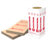 Panneau isolant en laine de roche pour combles aménagés - Rockcomble Kraft - R4,55 m².K/W - 1,35 m x 0,60 m - ép. 160 mm