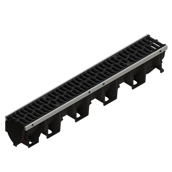 ACO XTRADRAIN 100S PP HT 150MM GRILLE PASSERELLE FONTE C250