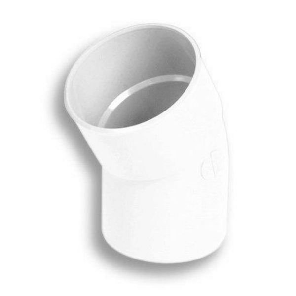 COUDE SIMPLE MF 30' D.100 BLANC