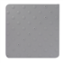 Dalle podotactile adhésive pour sol intérieur - Dinalert Dinac - 450 MM x 412 MM - Gris
