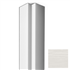 Profil d'angle intérieur pour bardage Cedral Click - aluminium laqué Blanc Everest C01 - longueur 3,00 M