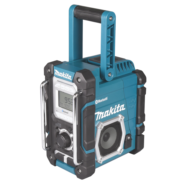Radio de chantier LXT DMR108N Makita 10,8 -18 V Li-Ion 230V avec Bluetooth et chargeur USB / Ipod - sans batterie