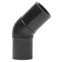 COUDE 45 EMBOUTS MALES PE100 PN10 SDR17 D400