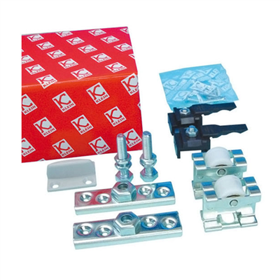 Mécanisme suspendu pour porte coulissante en ligne NK45 - panneau de 27 mm et 45 kg max - sans rail