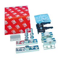 Mécanisme suspendu pour porte coulissante en ligne NK45 - panneau de 27 mm et 45 kg max - sans rail