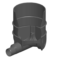 VISIMOP D600 5455 PVC HAUTEUR 1000