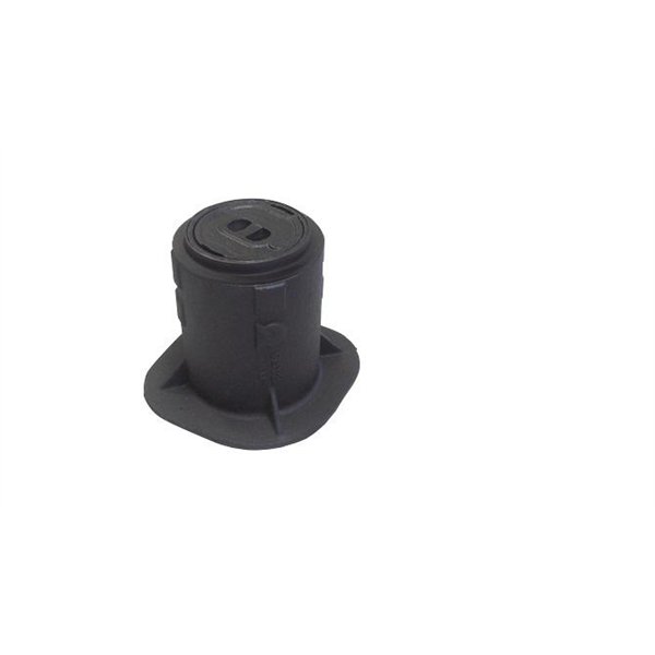 BOUCHE A CLE REHAUSSABLE RONDE BOUCHON FONTE ANTI-SUCCION