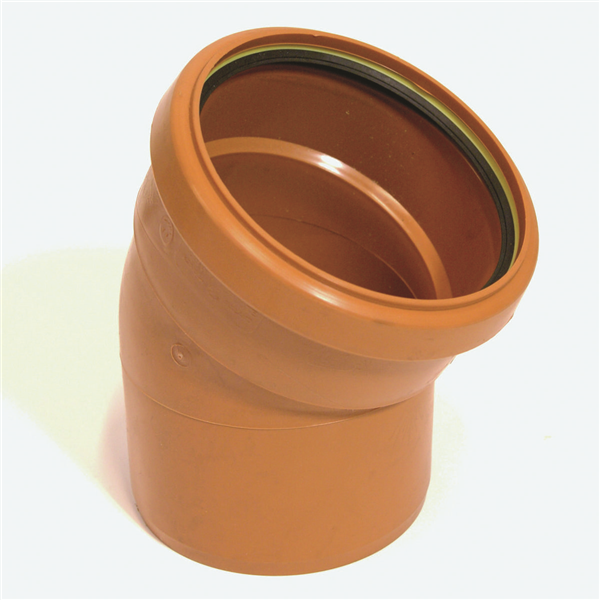 COUDE PP ASSAINISSEMENT MALE FEMELLE 30° DN 125 A JOINT