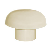 CHAPEAU DE VENTILATION DIAM. 100 SABLE