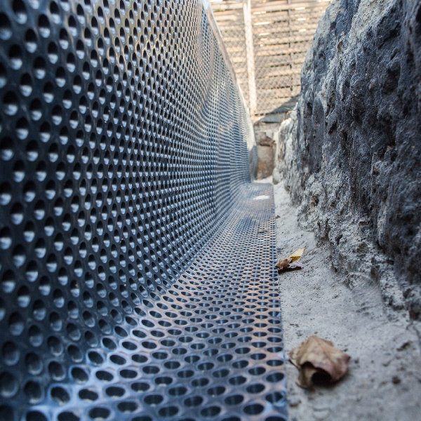 Membrane de protection pour murs enterrés en PEHD - 20 x 3,00 m - 400 g/m² - ép. 0,42 mm - Obra
