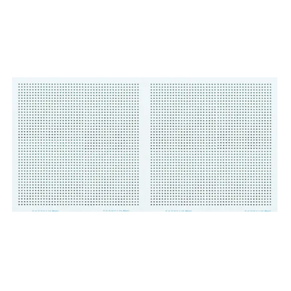 Plafond décoratif et acoustique en plaque de plâtre - Gyptone Activ'Air Quattro 40 - 4 bords amincis - 2,40 M x 1,20 M - 12,5 MM