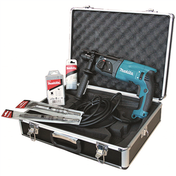 Perfo-burineur Makita HR2470 TX1 SDS Plus 780 W avec accessoires