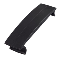 Bloqueur pour panneau et poteau de clôture Dirickx Axor - PVC noir - sachet de 10