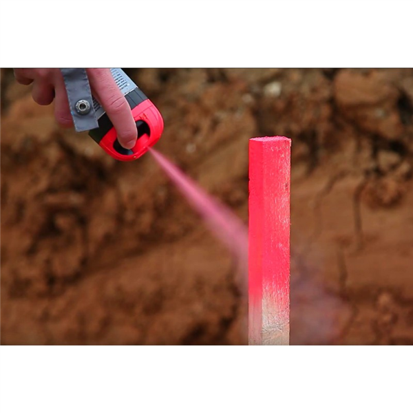 Traceur de chantier FLUO TP durée 12 mois jaune fluorescent 500ml