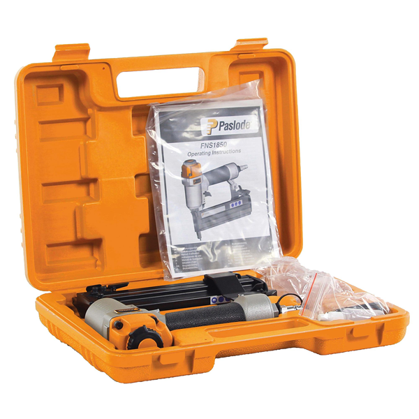 Cloueur agrafeuse pneumatique Paslode FNS1850 jauge de 18 avec mallette