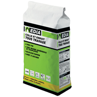 Colle enduit tous travaux intérieurs Edia prête à gâcher sac de 5 kg