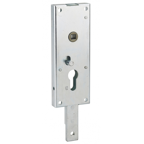 Serrure de garage à 1 point de condamnation en bas Thirard pour porte basculante - entraxe 60 mm