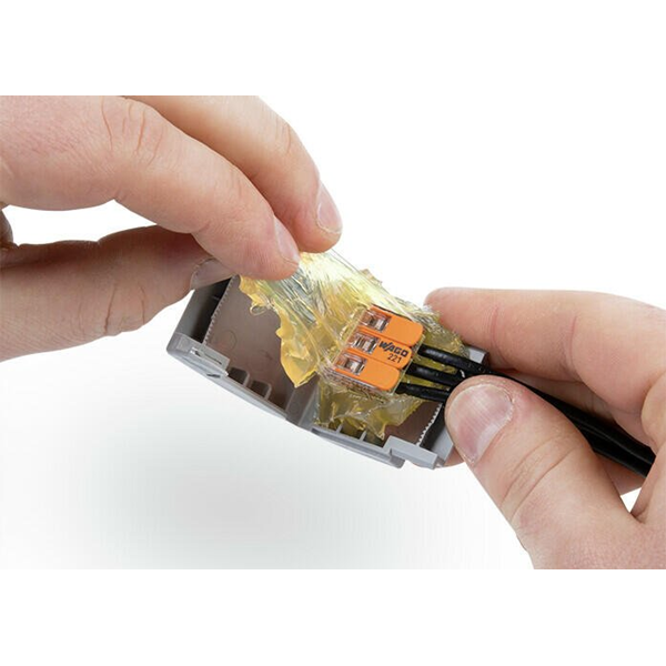 Boîte de gel pour bornes de connexion - Gelbox Wago - taille 1 - lot de 4