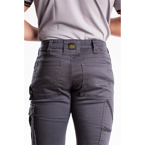 Jean de travail Rica Lewis stretch multi-poches ardoise - Taille 38